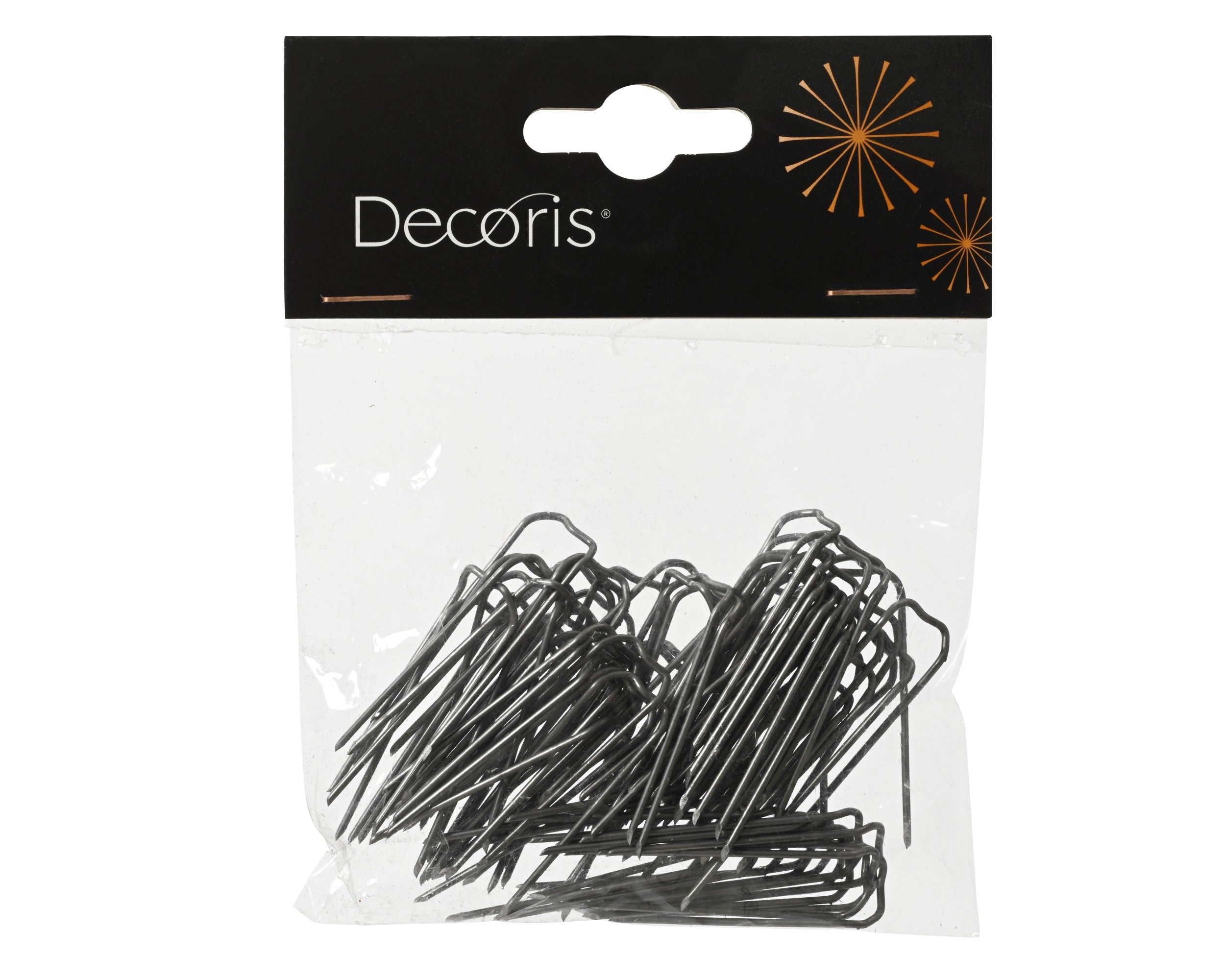 Krammen metaal 4cm (hobby - voor krans)