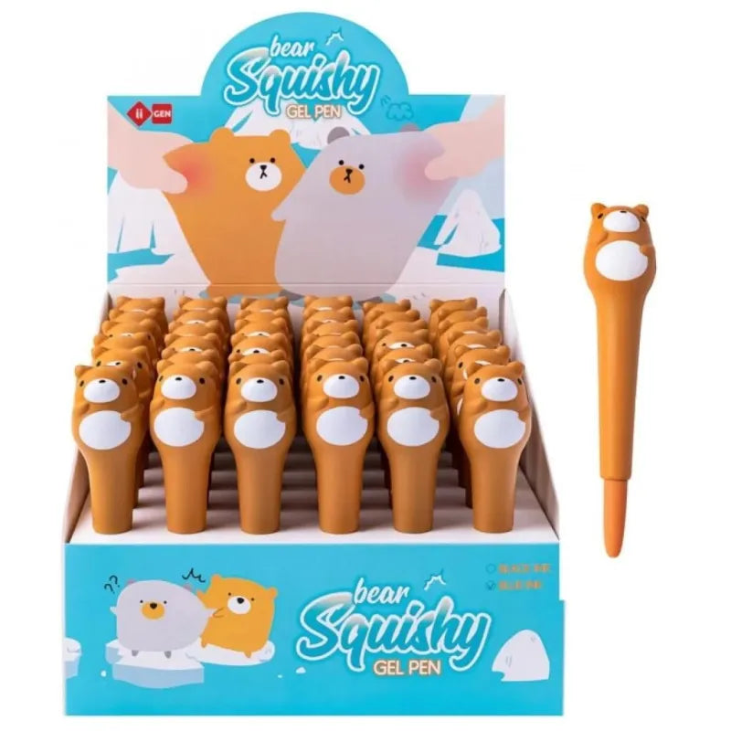 LAZY STARS Squishy gelpen - bear (prijs per stuk)