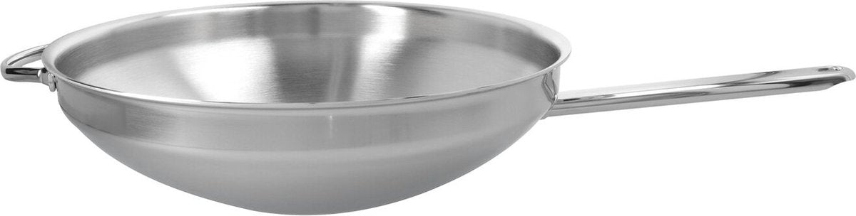 DEMEYERE Apollo 7 - Wok 32cm met platte bodem en tegengreep         52932NP