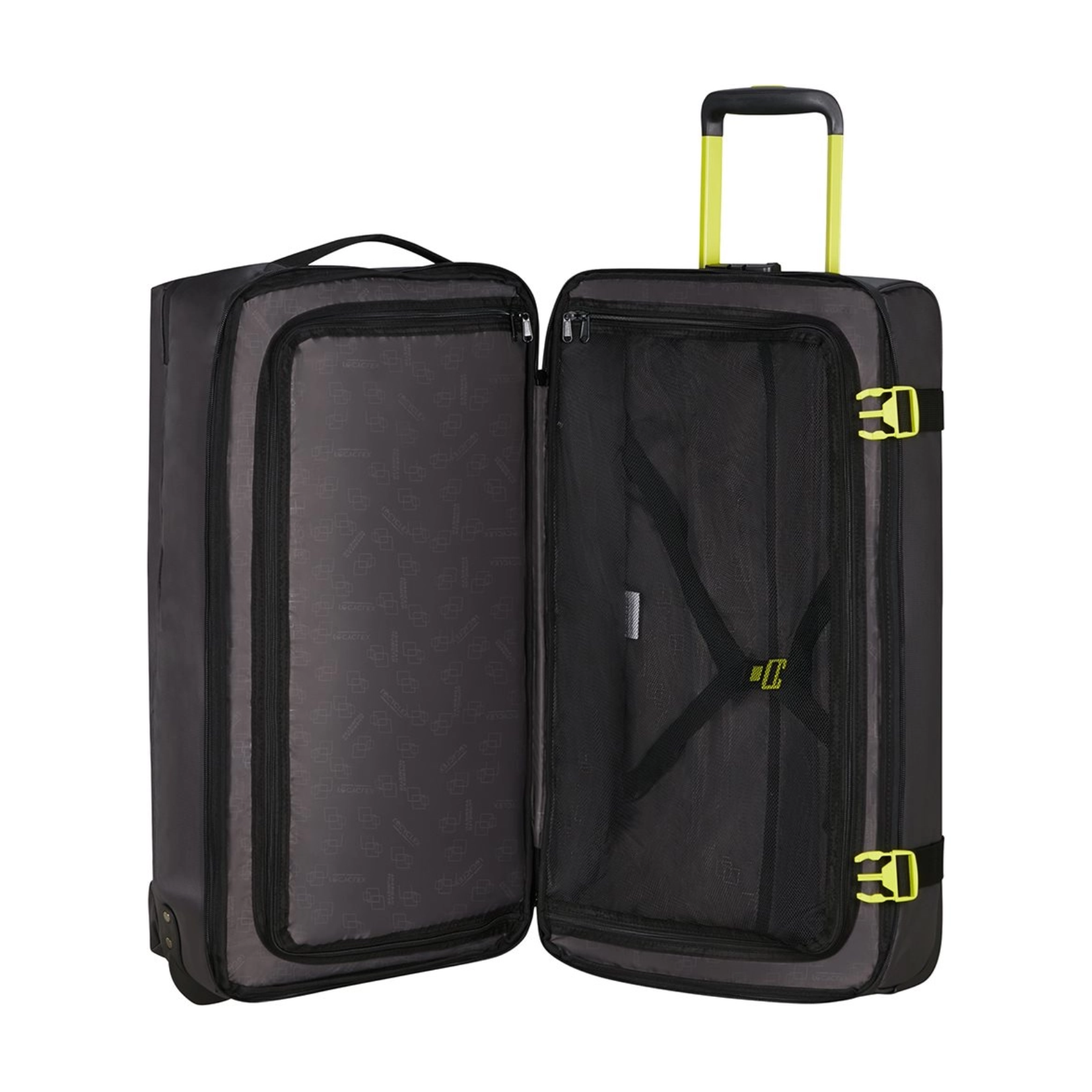 AMERICAN TOURISTER URBAN TRACK reistas duffle - M - zwart/ lime