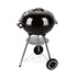Barbecue bol - dia 44cm - hoogte 70 cm Houtskoolbbq kogelgrill op wielen zwart