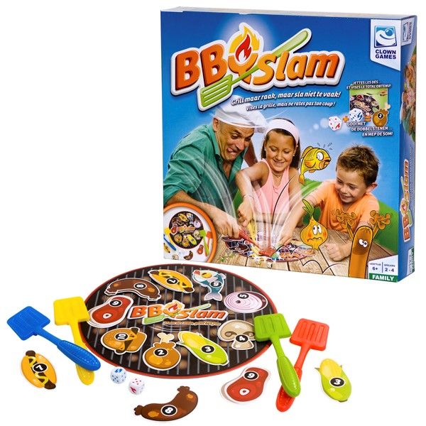 CLOWN gezelschapsspel: "BBQ Slam"