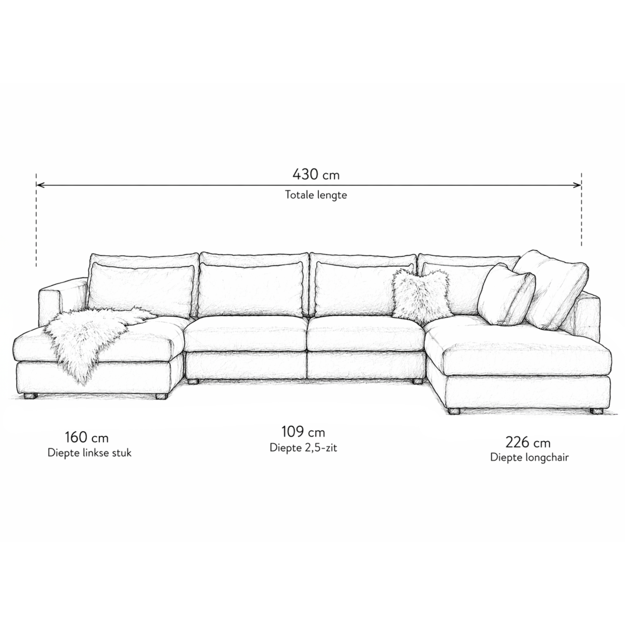 EASYSOFA Popoline sofa