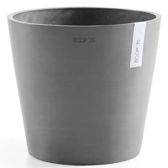 Ecopots bloempot AMSTERDAM 25cm - Grijs
