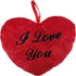 Hart rood zacht pluche