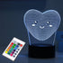 I-TOTAL Follow your heart lamp 3D
