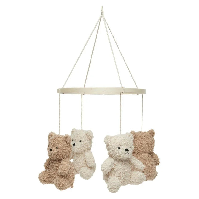JOLLEIN Babymobiel - teddy bear naturel / biscuit