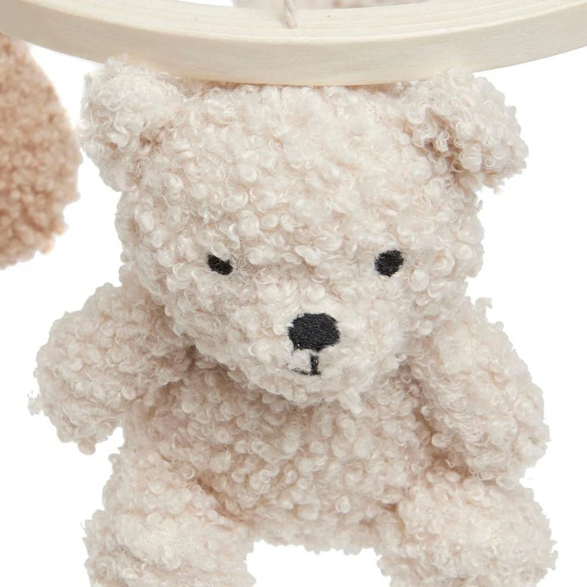 JOLLEIN Babymobiel - teddy bear naturel / biscuit