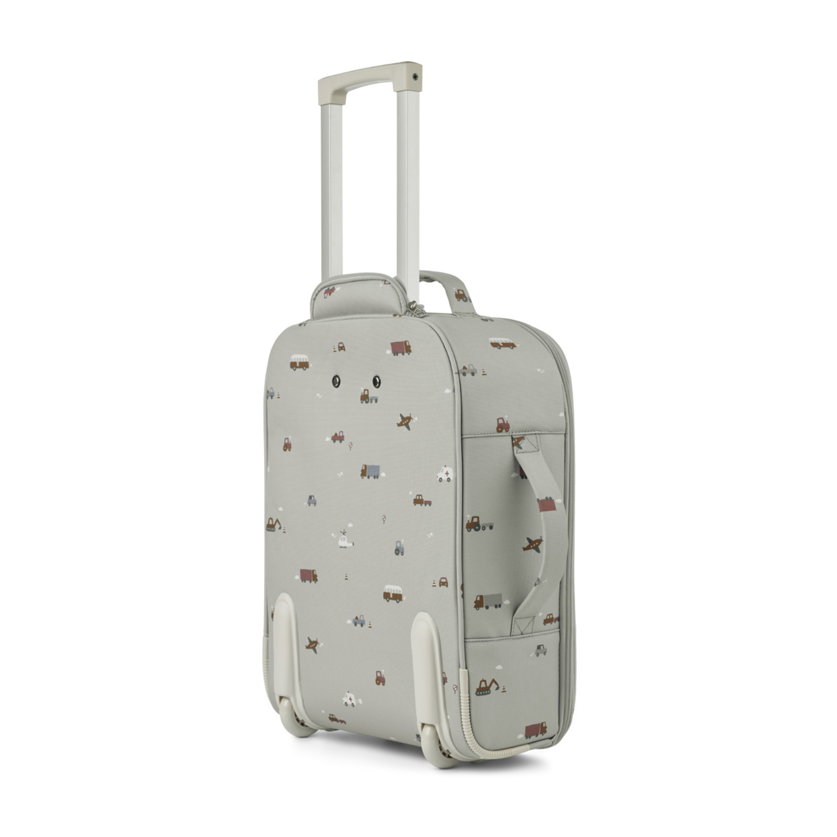 LIEWOOD Jeremy koffer / trolley - vehicles / dove blue mix