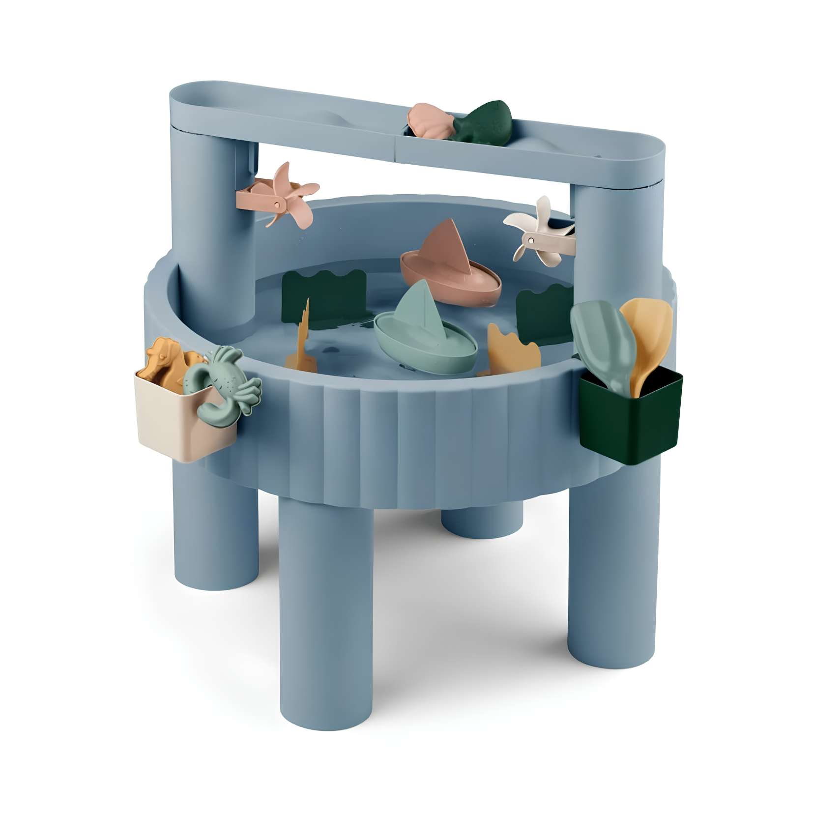 LIEWOOD Sepp activiteitentafel - beach blue multi mix