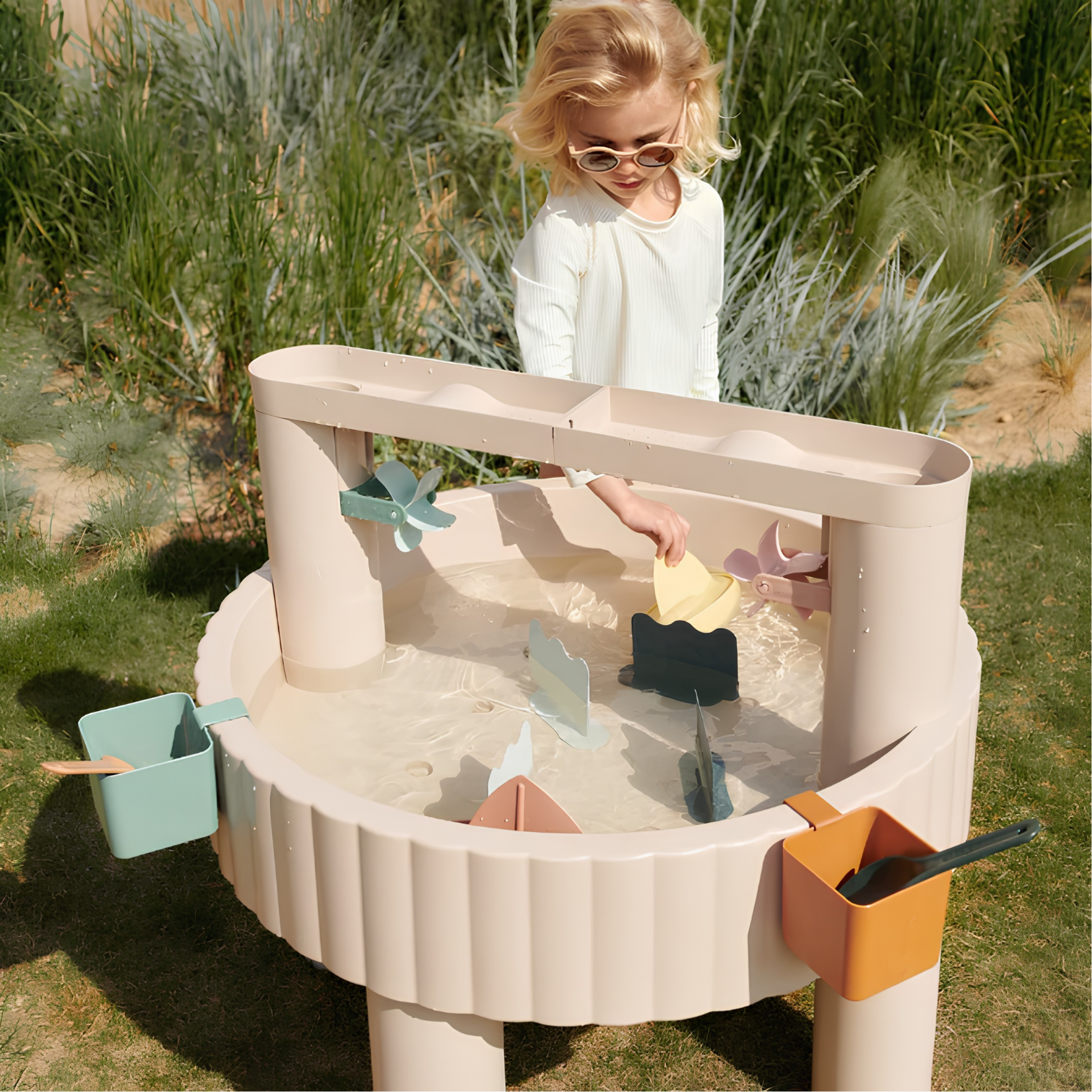 LIEWOOD Sepp activiteitentafel - sandy multi mix