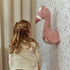LITTLE DUTCH Safari Friends dierenkop flamingo - roze