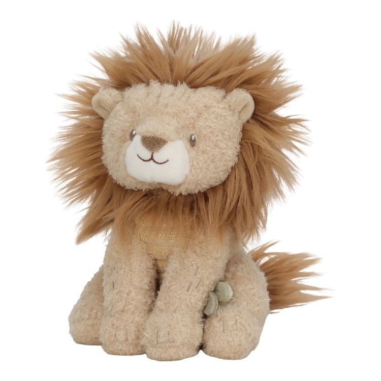 LITTLE DUTCH Safari Friends knuffel leeuw 17 cm - geel