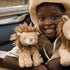LITTLE DUTCH Safari Friends knuffel leeuw 17 cm - geel