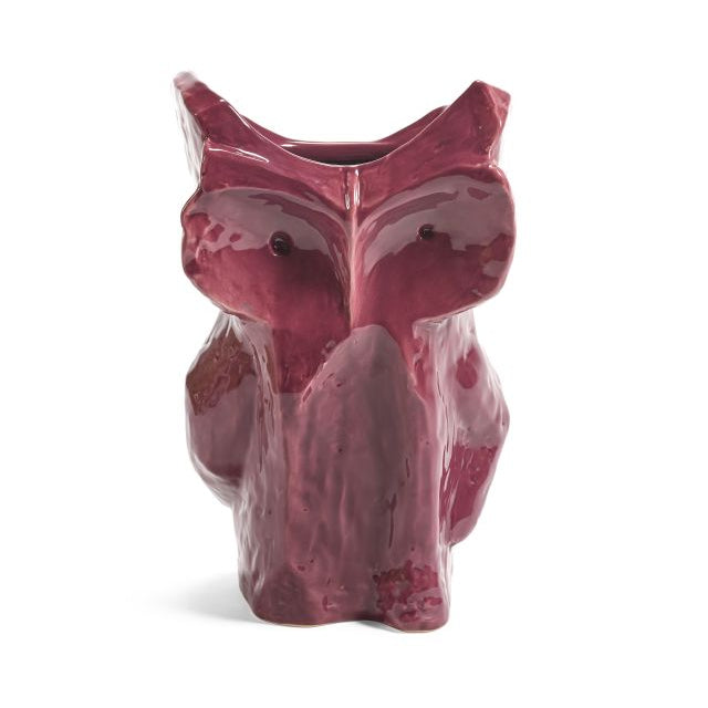 MARNI Owl vaas - XS - aubergine