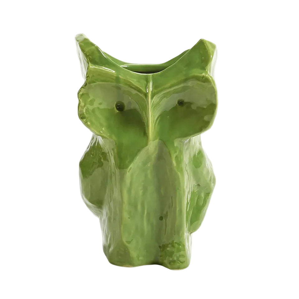 MARNI Owl vaas - XS - groen