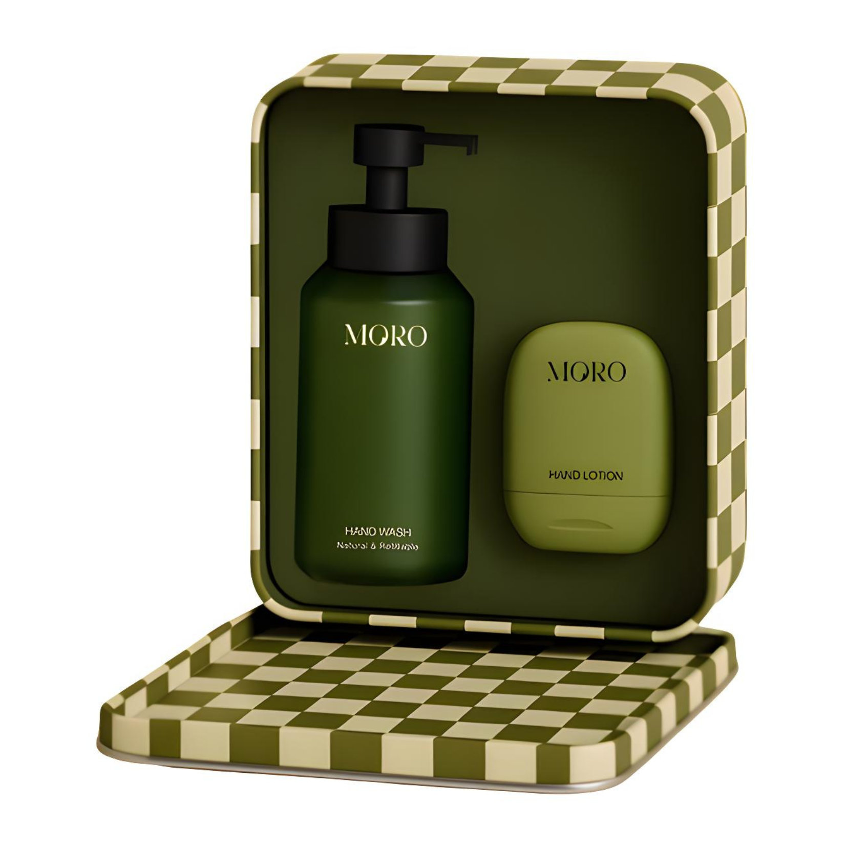 MORO handzeep + mini handlotion - lemongrass & vetiver