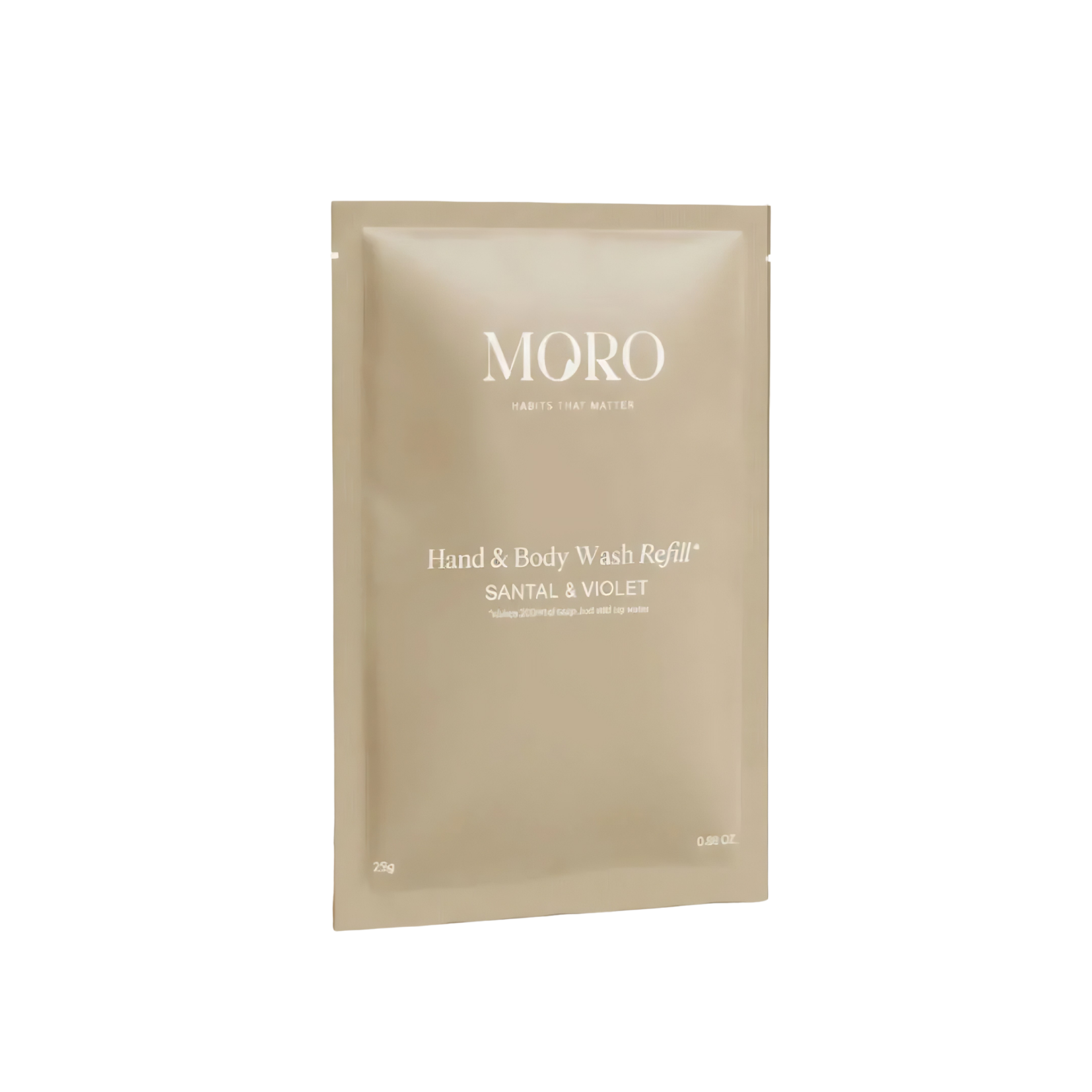 MORO vulling douchegel - santal & violet