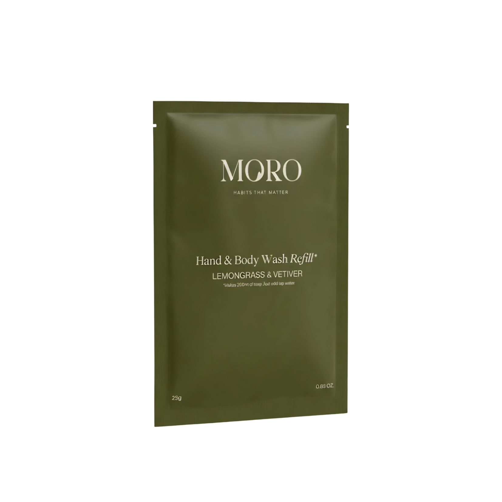 MORO vulling handzeep - lemongrass & vetiver