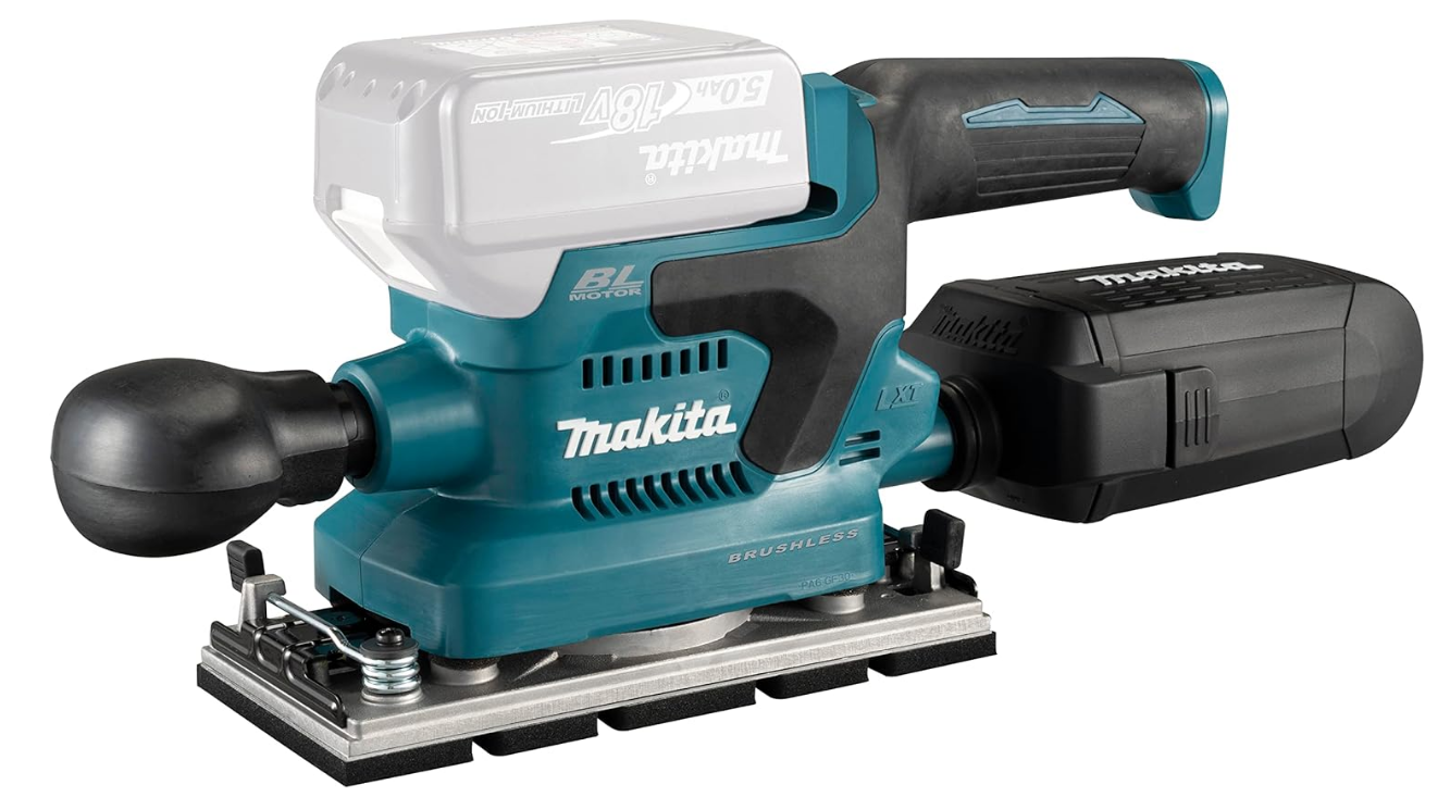 MAKITA Vlakschuurmachine - 18V -93x185mm