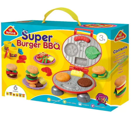 PEIPEILE-kleiset Super Burger BBQ