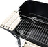BBQ Barbecue op wielen rechthoek houtsko ol met zijtafel 83x45cm - grill 40cm   TU UC