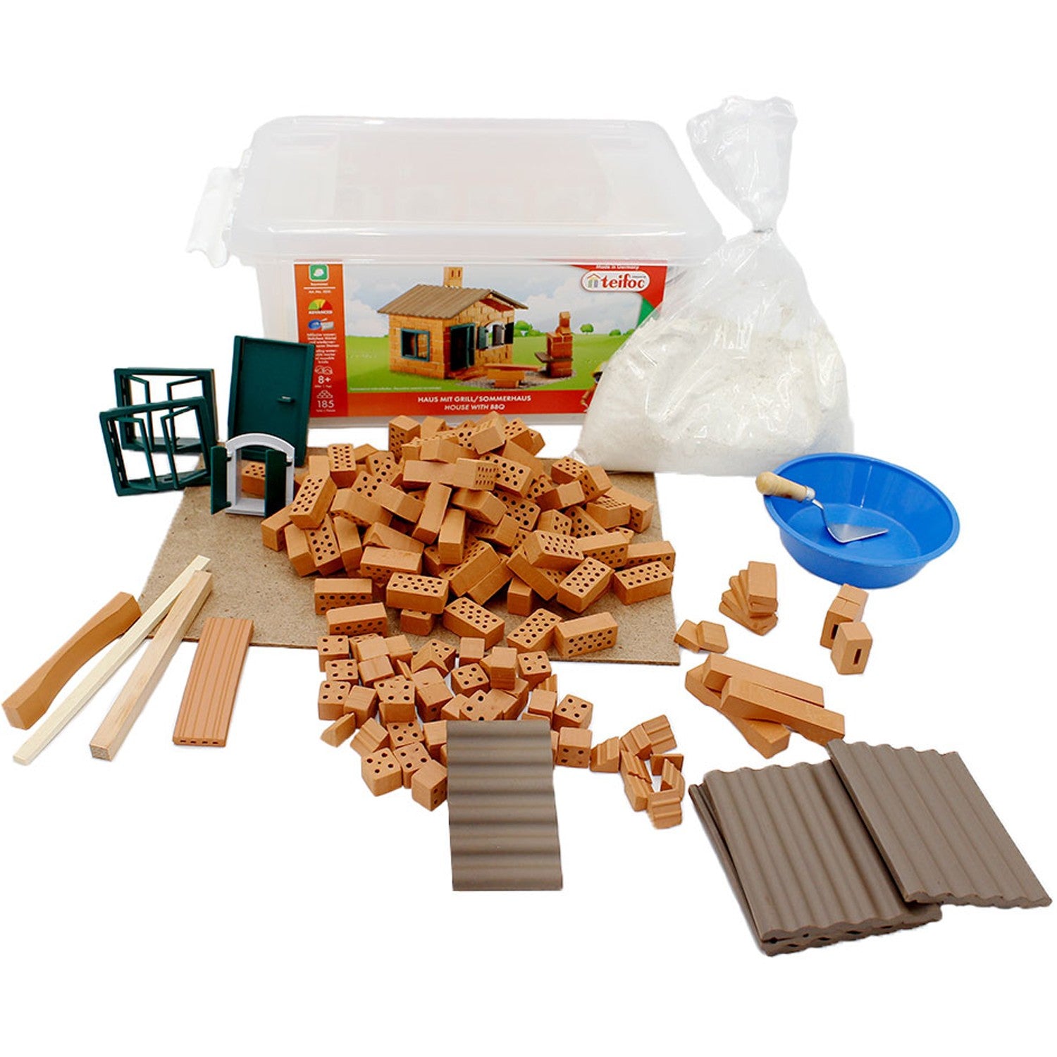 TEIFOC-bouwset huis met barbecue