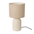 Tafellamp steengoed E14 - beige