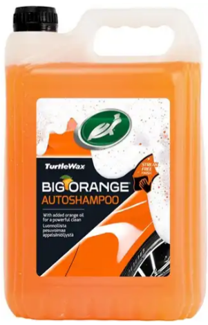 TURTLE WAX Big orange auto shampoo - 5L