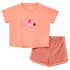 WOODY Meisjes pyjama - perzikoranje - 6m