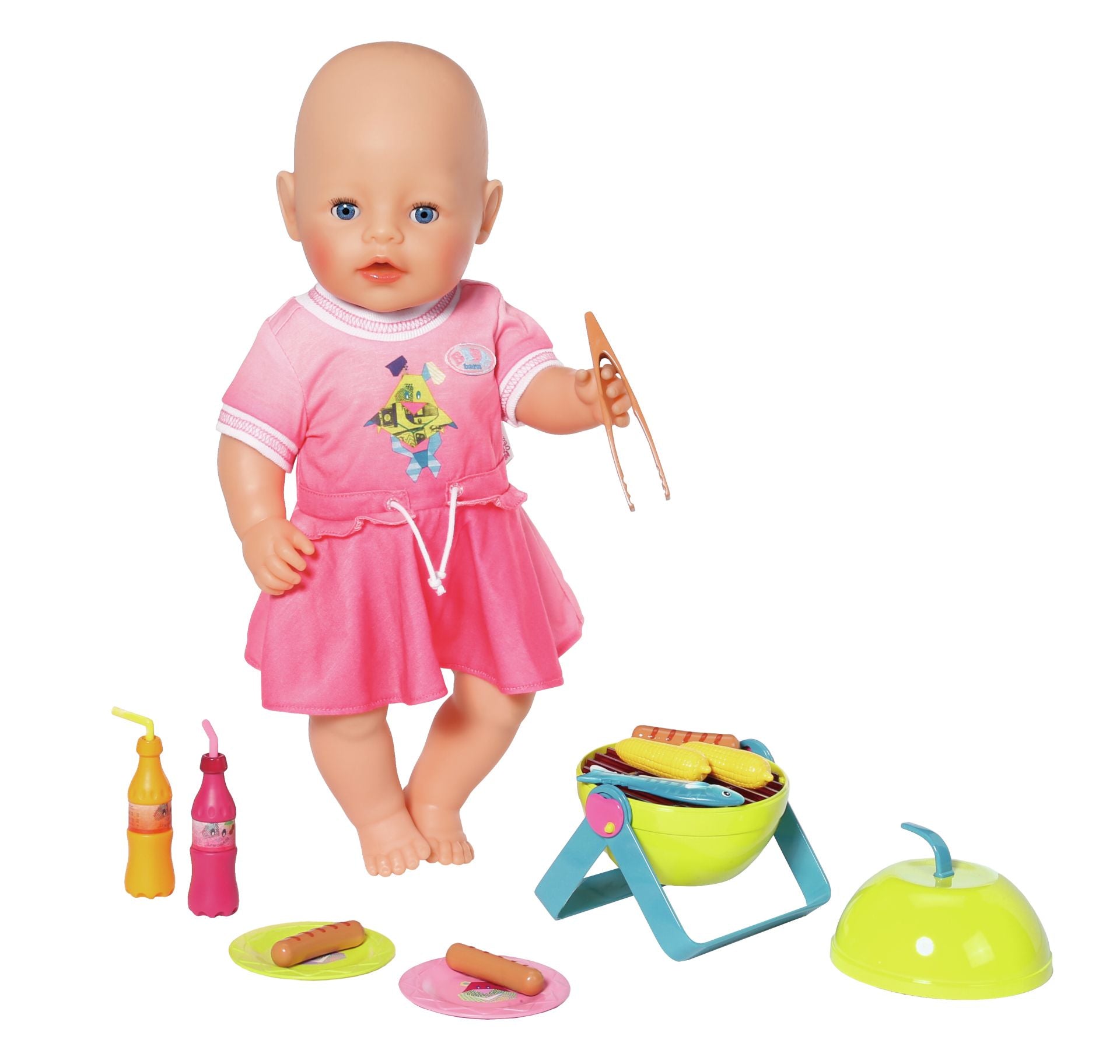 ZAPF Baby Born - Play&Fun BBQ-set